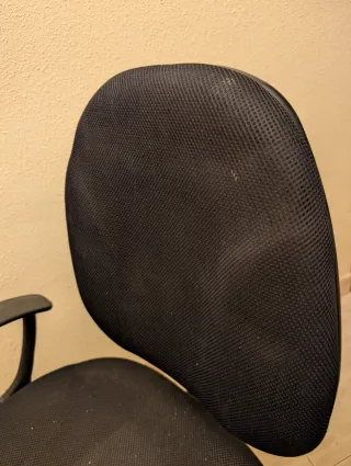 Silla de oficina negra