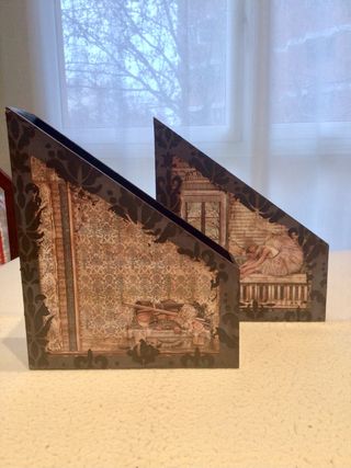 2 Archivadores de sobremesa decorativos