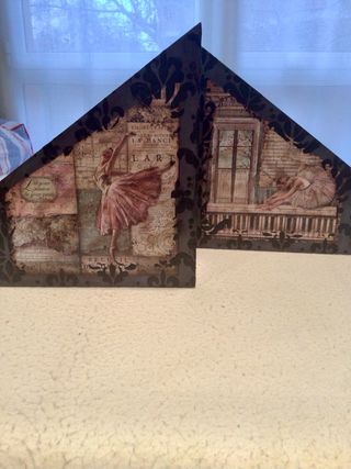 2 Archivadores de sobremesa decorativos