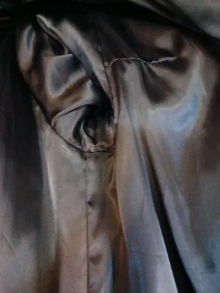 Abrigo astracan negro