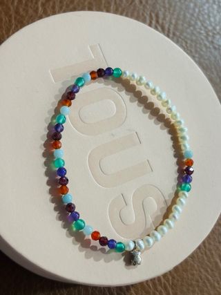Pulsera Tous Perlas y Gemas Elastica