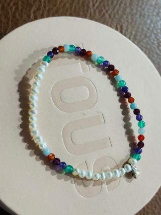 Pulsera Tous Perlas y Gemas Elastica