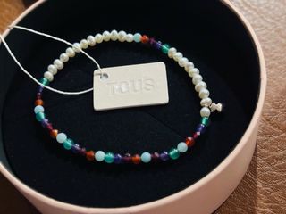 Pulsera Tous Perlas y Gemas Elastica