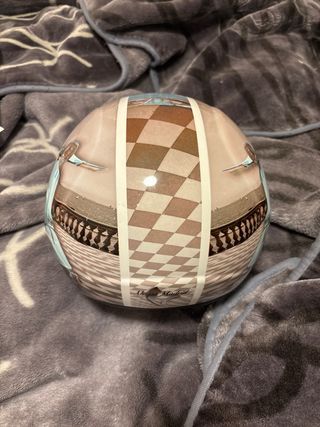 Casco moto estilo retro Vespa