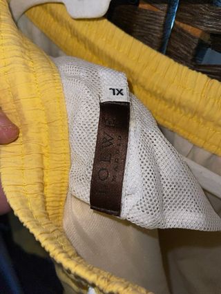 Bañador Loewe Hombre Talla XL Amarillo