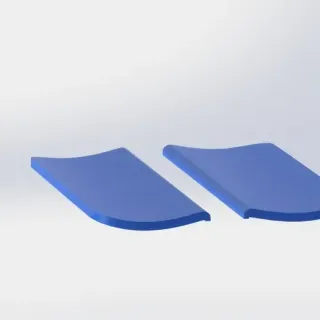 4 Tapas Taloneras Seat Leon 1P MK2 FR CUPRA AERO