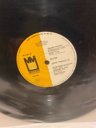 Vinilo LP Grease John Travolta Super