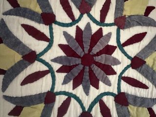 Funda cojin pachwork artesanal egipcio