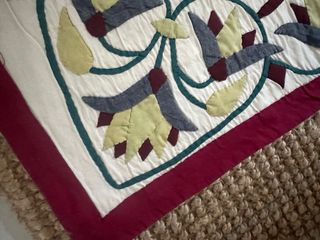 Funda cojin pachwork artesanal egipcio