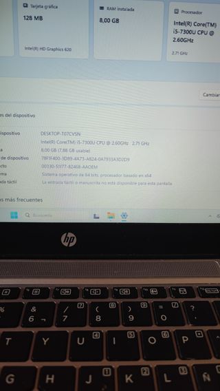 HP EliteBook 820 i5-7300U 8GB RAM 180GB SSD