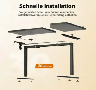 Escritorio Elevable Eléctrico 140x80