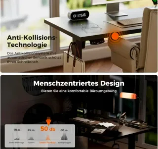 Escritorio Elevable Eléctrico 140x80