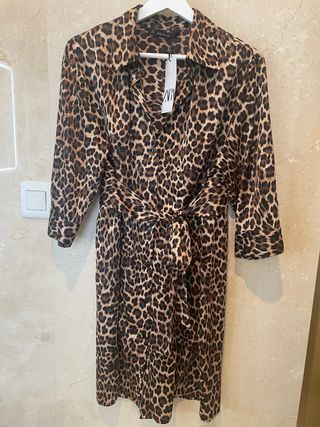 Vestido Zara animal print
