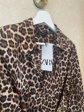 Vestido Zara animal print