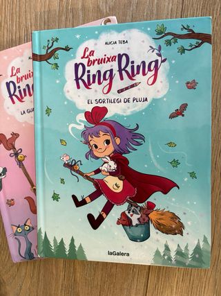 Libro lectura en catalán: La bruixa Ring Ring