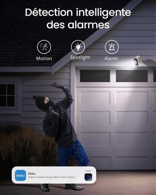 Cámara Vigilancia WiFi Exterior aosu 3K