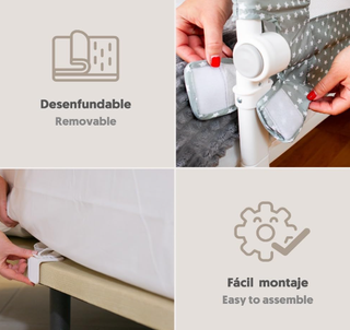 Barrera Cama Infantil Interbaby 90cm