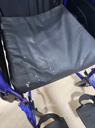 Silla ruedas plegable. Buen estado