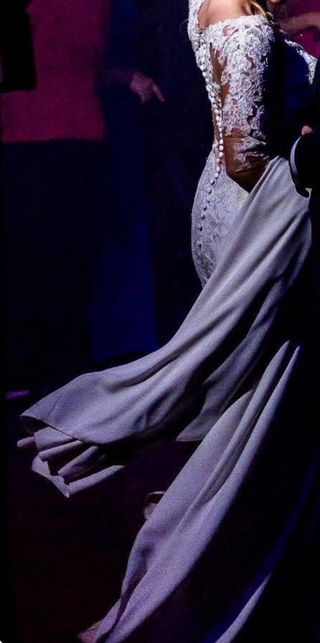 Vestido de Novia Encaje Manga Larga