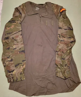 Camisa Militar Boscosa Talla XL Nueva
