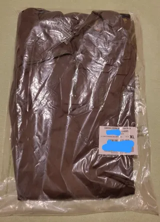 Camisa Militar Boscosa Talla XL Nueva