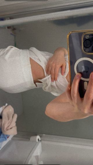 Mono largo blanco, muy bonito, nuevo Sin Usar