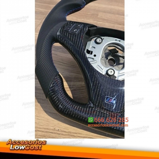 Volante BMW M en cuero y carbono E87 E90 E92