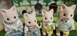 Sylvanian Families Gatos de Seda