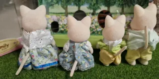 Sylvanian Families Gatos de Seda