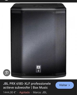 Subwoofer JBL PRX Activo 18"