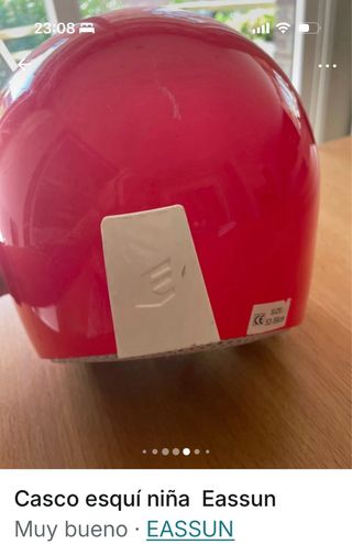Casco esquí niña Eassun Talla 52-56