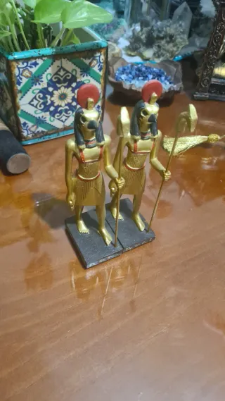 Figuras Dioses Egipcios Horus (2 uds)