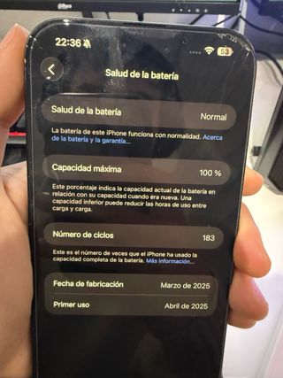 iPhone 16 Pro Max 256GB Negro Titanio