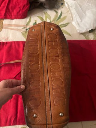 Bolso Carolina Herrera Marrón CH