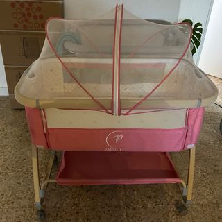 Minicuna colecho rosa