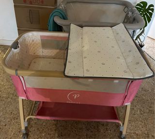 Minicuna colecho rosa