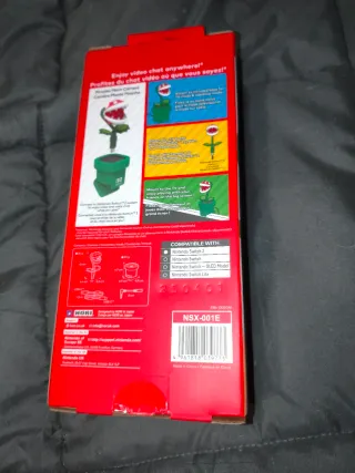 Cámara Planta Carnívora Nintendo Switch HORI