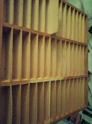 Caja de madera para almacenamiento