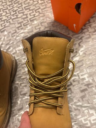 Stivali da lavoro color miele