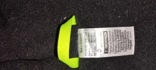 Mono impermeable nieve niño azul