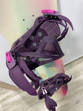 Tabla Snowboard Wed'ze + fijaciones a juego