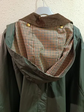 Chaqueta Zara estilo Barbour