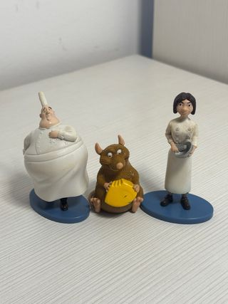Figuras Ratatouille - Emilie, Colette, Gusteau