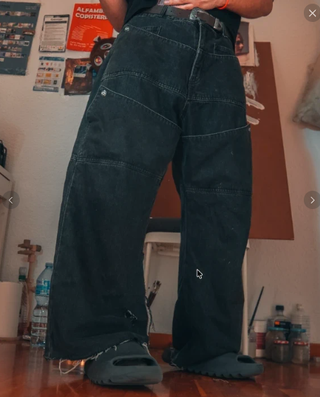 Pantalón Cold Culture Ancho Baggy Talla M