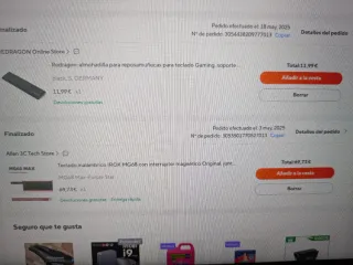 Teclado hall effect Irok MG68 MAX + Reposamuñecas