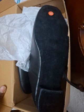 Zapatos de baile salón piel negros