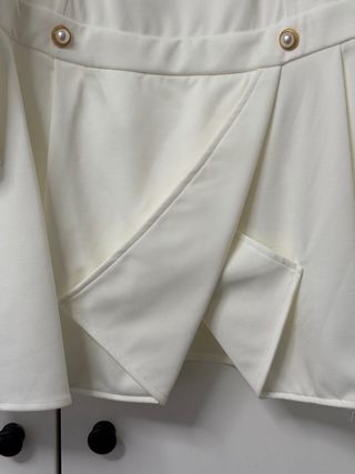 Conjunto elegante blanco