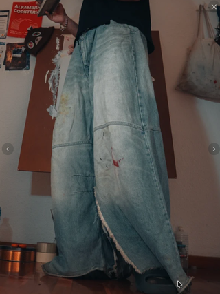 Pantalón Bershka oversize baggy