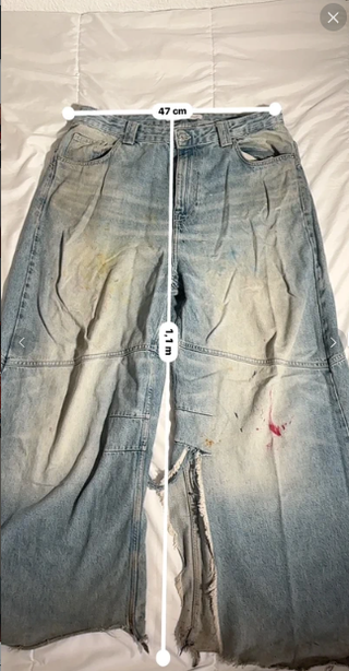 Pantalón Bershka oversize baggy