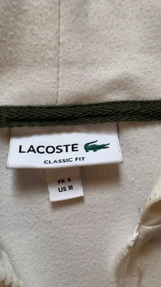 Chaqueta Blanca Lacoste